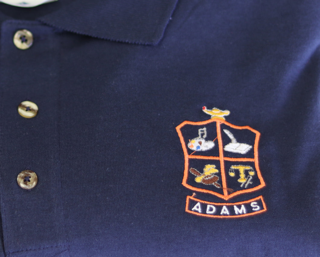 John Q. Adams Middle Polo Youth Navy Gildan