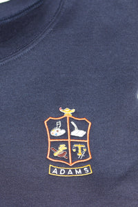 John Q. Adams Middle Sweatshirt Adult Navy Gildan