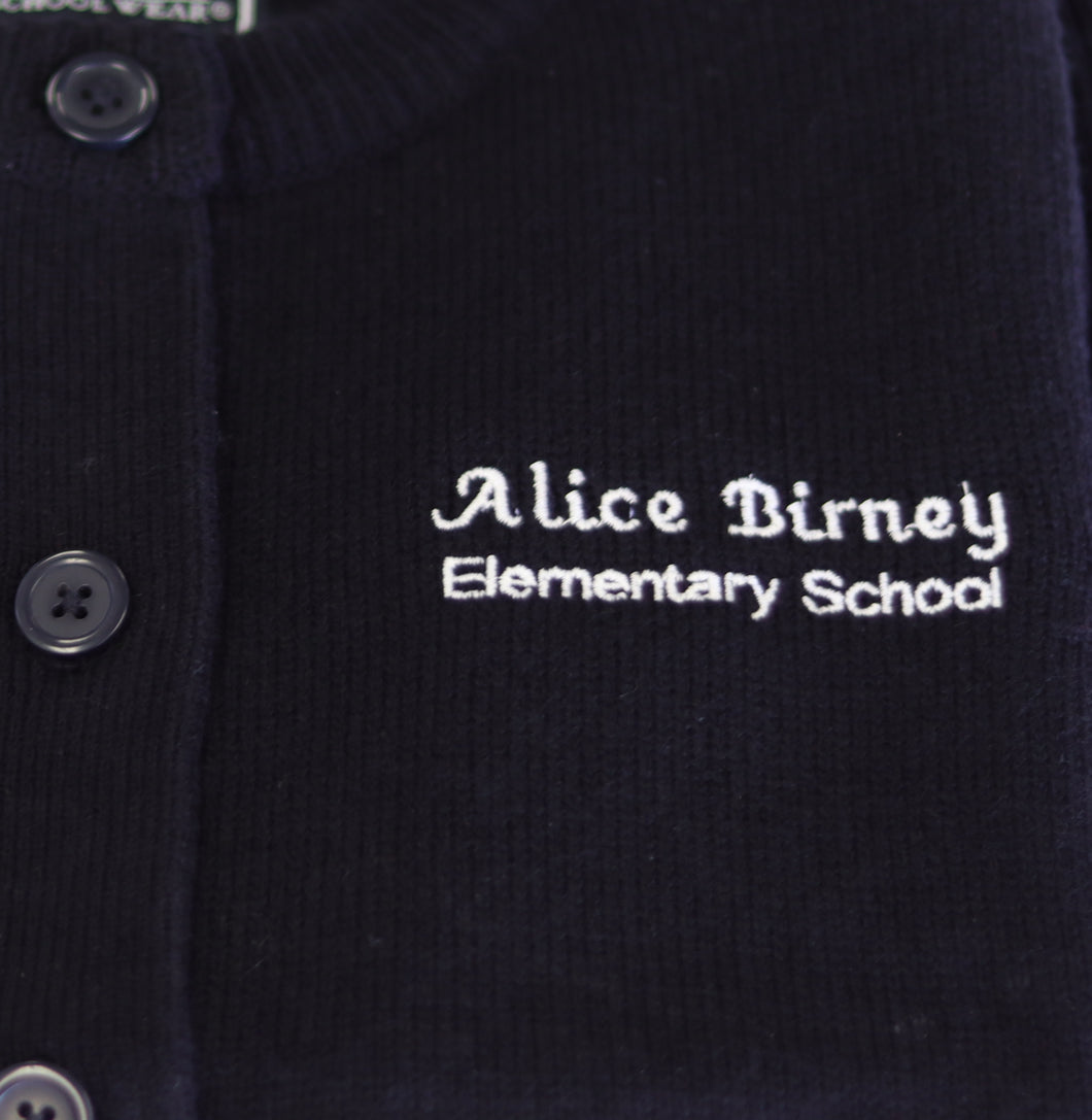 Alice Birney Elementary Cardigan Youth Navy French Toast