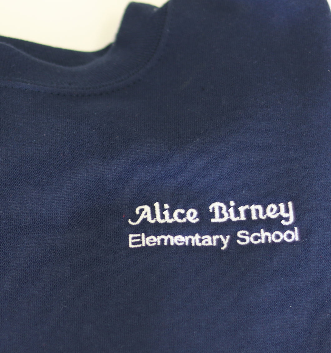 Alice Birney Elementary Sweatshirt Youth Navy Gildan