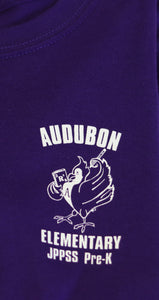 Audubon Elementary Polo Youth Purple  Pre-K