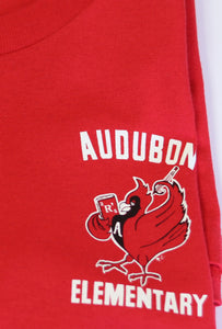 Audubon Elementary T-shirt Youth Red Gildan