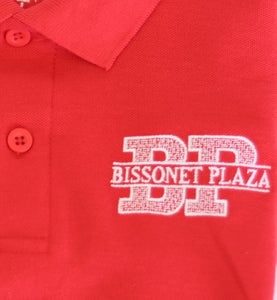 Bissonet Plaza Elementary Polo Youth Red French Toast