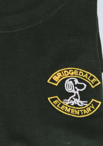 Bridgedale Elementary T-shirt Youth Green Gildan