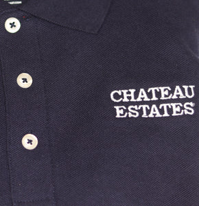 Chateau Estates Elementary Polo Youth Navy French Toast