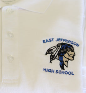 East Jefferson High Polo Youth White French Toast