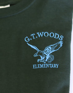 G.T. Woods Elementary Sweatshirt Youth Green Gildan