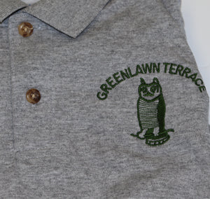 Greenlawn Terrace Elementary Polo Youth Gray Gildan