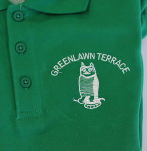 Greenlawn Terrace Elementary Polo Youth Green French Toast