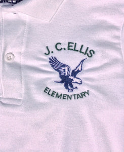 J.C. Ellis Elementary Polo Youth White French Toast