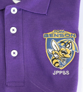 Tom Benson Polo Youth Purple French Toast