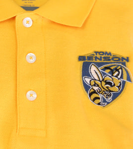 Tom Benson Polo Youth Gold French Toast